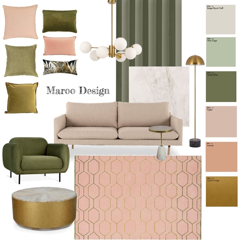 Maroo Design - Living Room Mood Board by MarooDesign on Style Sourcebook