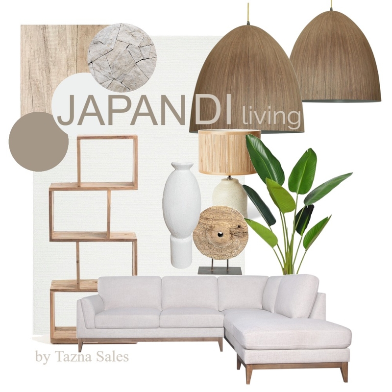 Japandi living Mood Board by tazsal on Style Sourcebook