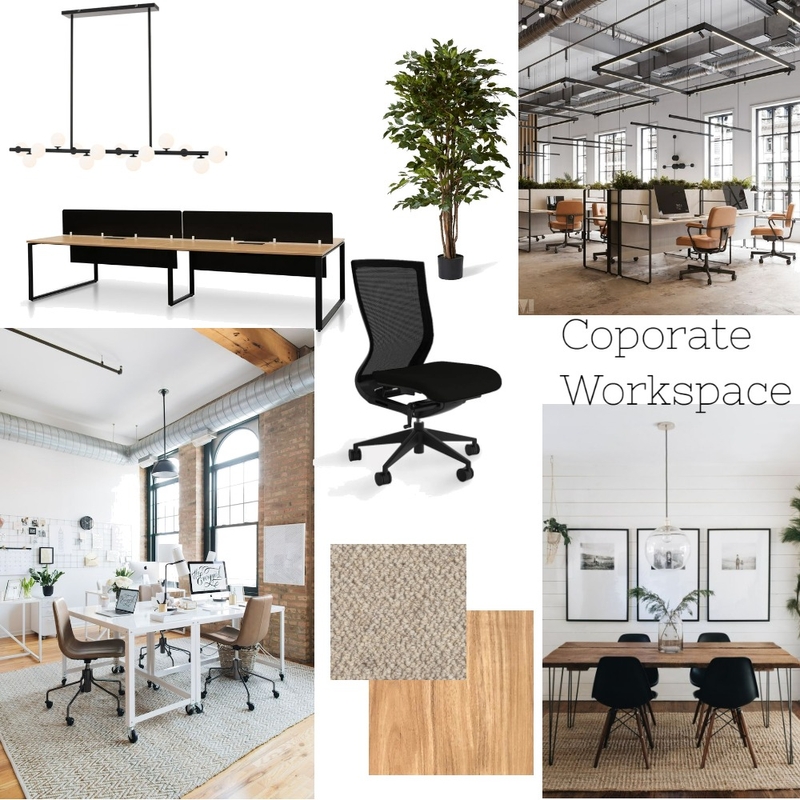 Corporate Workspace Mood Board by Chelsea.R on Style Sourcebook