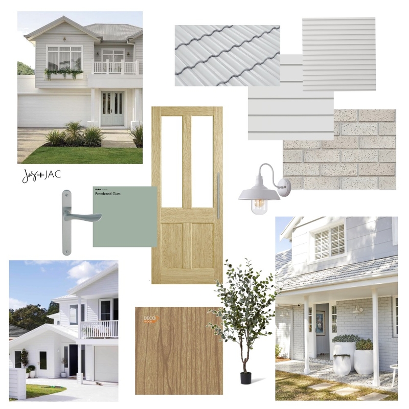 Hamptons Unit Façade Mood Board by Jas and Jac on Style Sourcebook