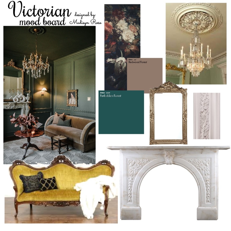 victorian Mood Board by madisynrose on Style Sourcebook