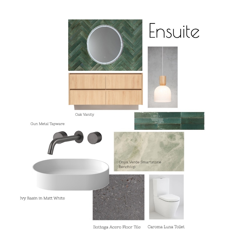 Ensuite Mood Board by Boutique Yellow Interior Decoration & Design on Style Sourcebook