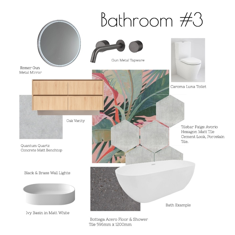 Bathroom #5 Mood Board by Boutique Yellow Interior Decoration & Design on Style Sourcebook