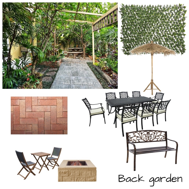 Drafted backyard Mood Board by bvilasinee on Style Sourcebook