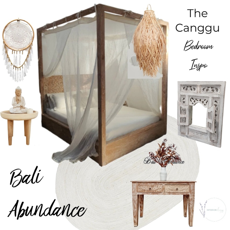 Bali Abundance Canggu Bedroom Mood Board by interiorology on Style Sourcebook