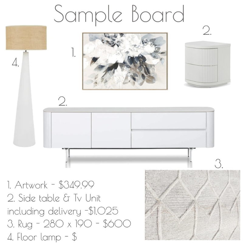 Lindis Sample Board Mood Board by Ledonna on Style Sourcebook