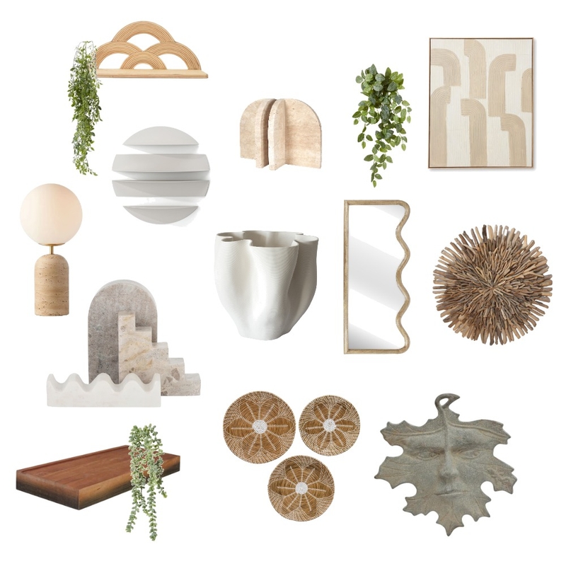 Organic wabi sabi Mood Board by joirain on Style Sourcebook