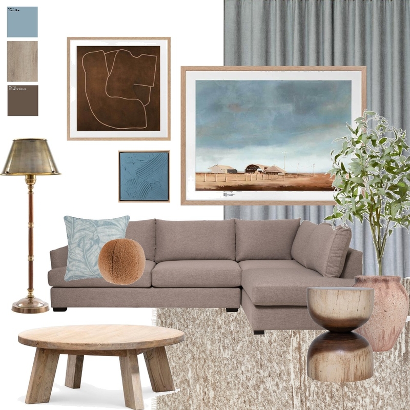 Australian Landscape Living Room Mood Board by Urban Road on Style Sourcebook