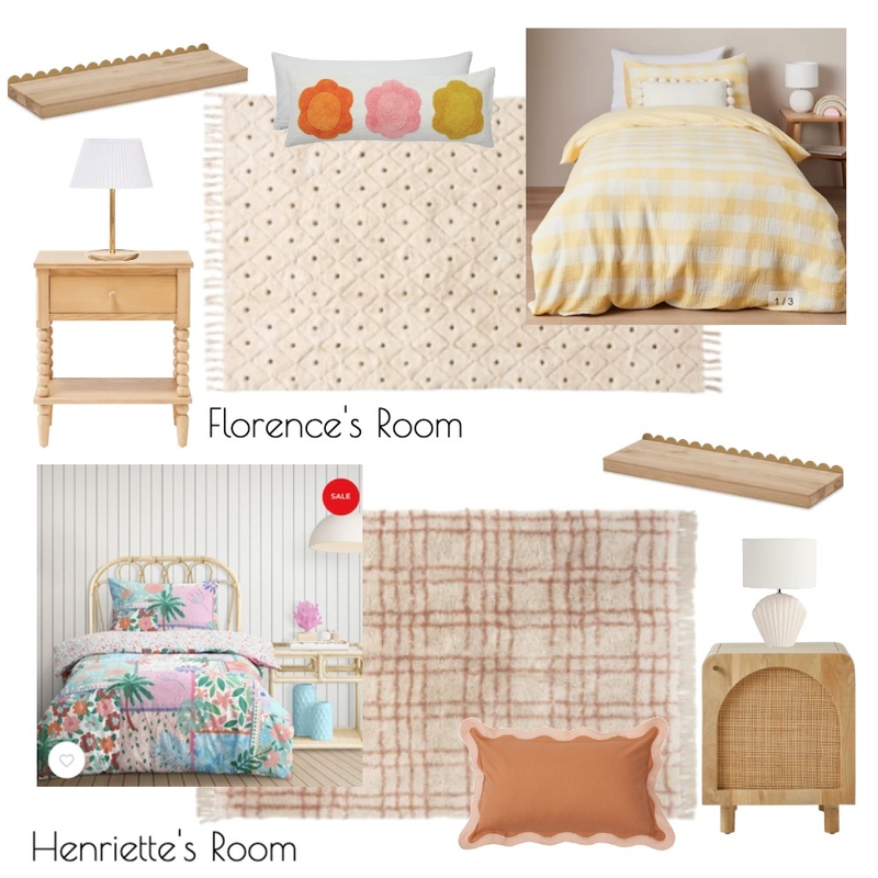 Girl's Bedrooms Mood Board by Eliza Grace Interiors on Style Sourcebook