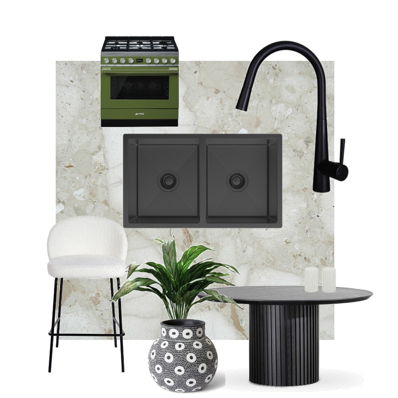 Moody Black Kitchen Mood Board by Tradelink on Style Sourcebook