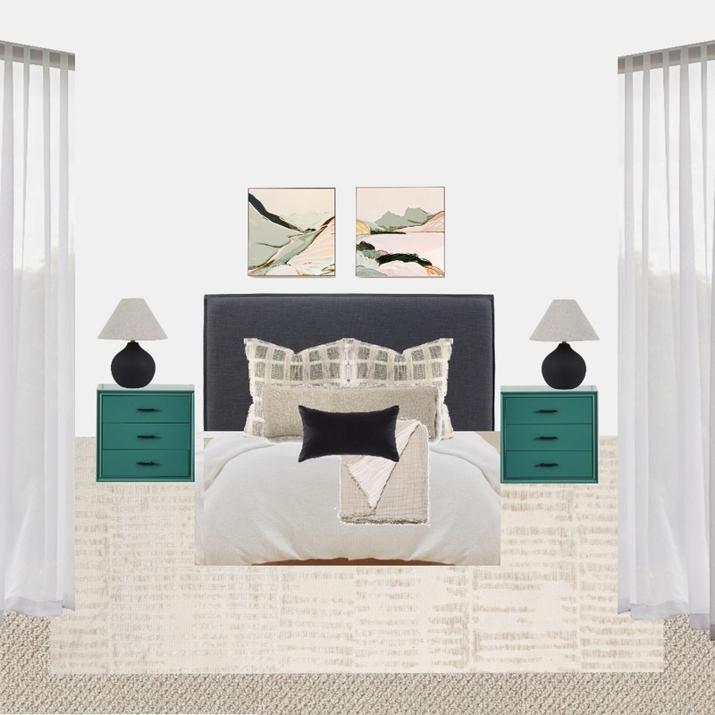 Kylie Tomlinson Master Bedroom Mood Board by Style and Leaf Co on Style Sourcebook