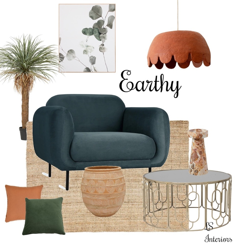 Earthy Mood Board by LS Interiors on Style Sourcebook