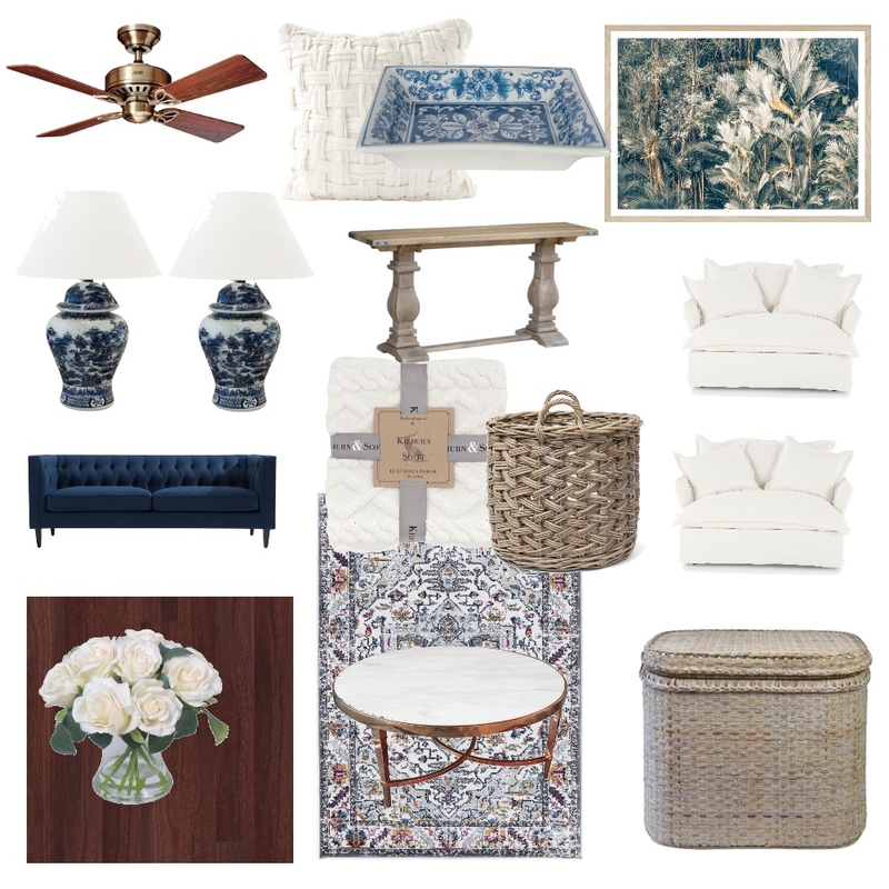 Traditional Living Room Mood Board by Land of OS Designs on Style Sourcebook