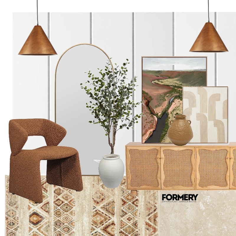 Boho Living Room Mood Board by Formery | Architect & Interior Designer Melbourne on Style Sourcebook