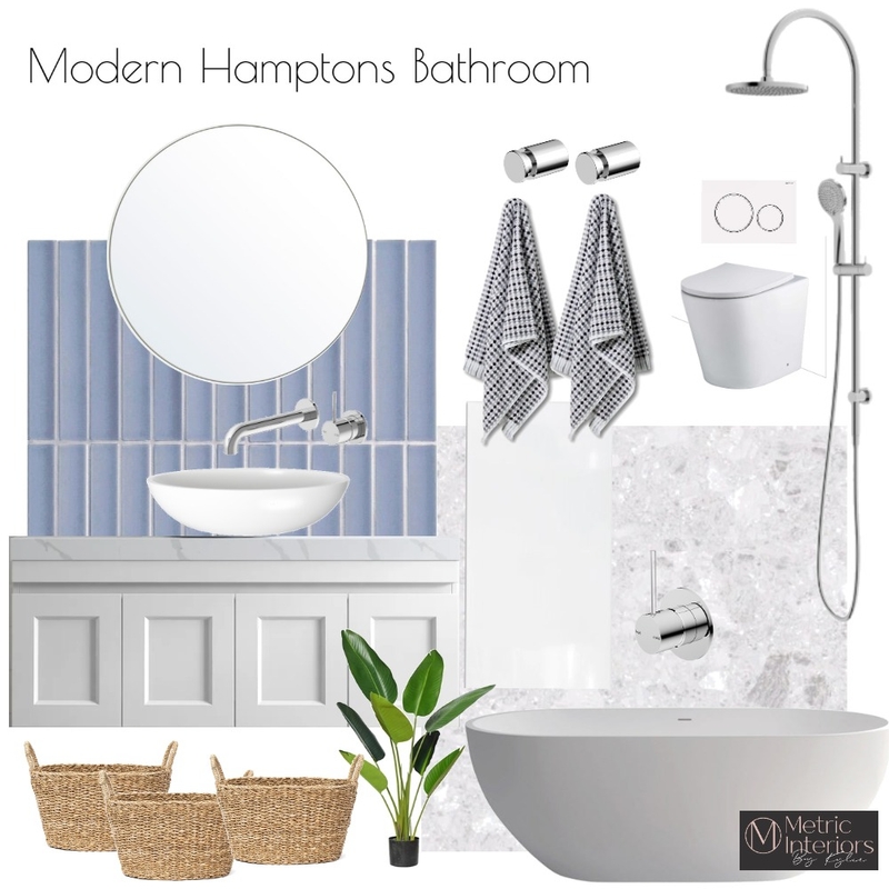 Modern Hamptons Mood Board by Metric Interiors By Kylie on Style Sourcebook
