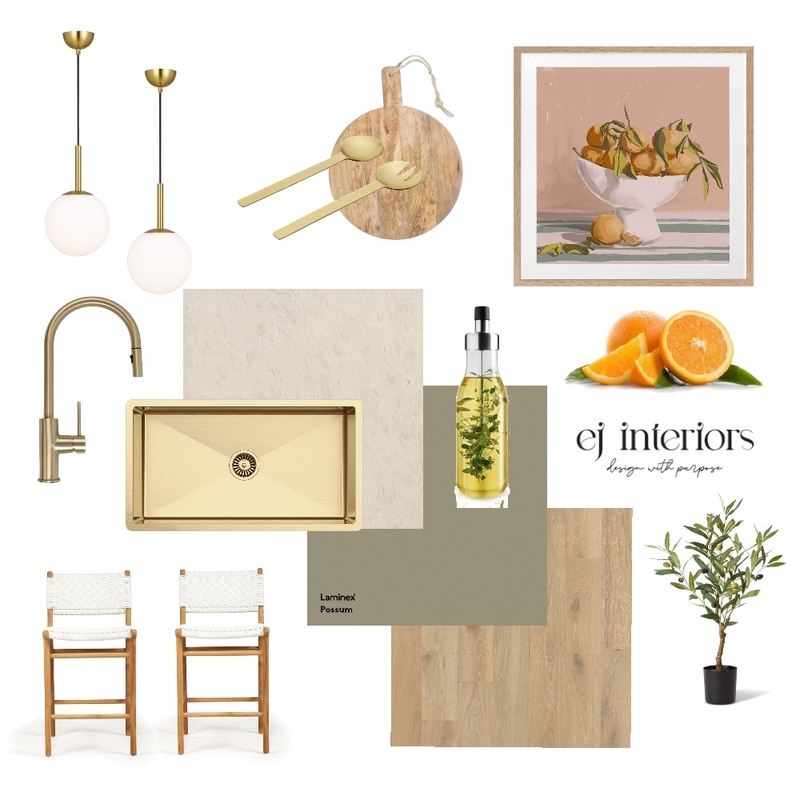 Kitchen Mood Board by EJ Interiors on Style Sourcebook