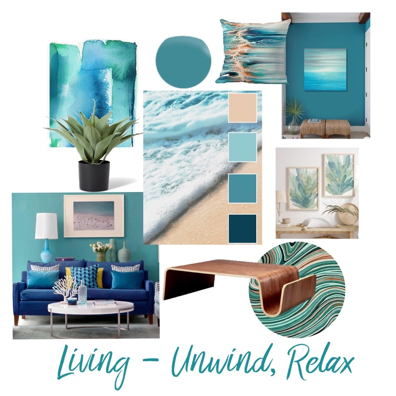 Coastal Moodboard Living Heidi Mood Board by Jo Steel on Style Sourcebook