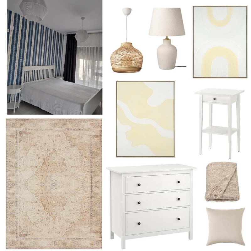 Cristina Bedroom Styling v2 Mood Board by Designful.ro on Style Sourcebook