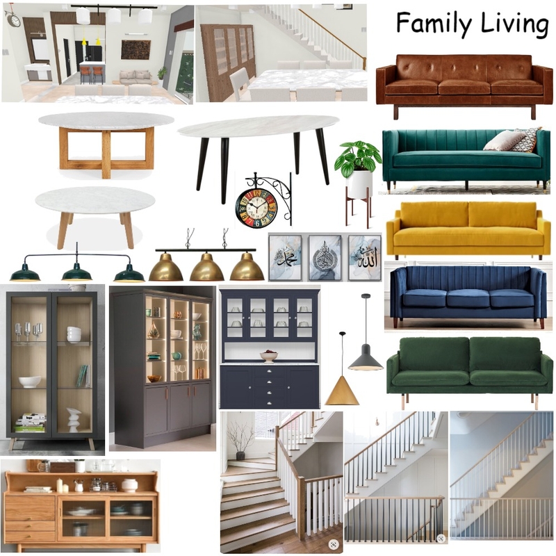 Family & Dining Room Mood Board by shaheen on Style Sourcebook