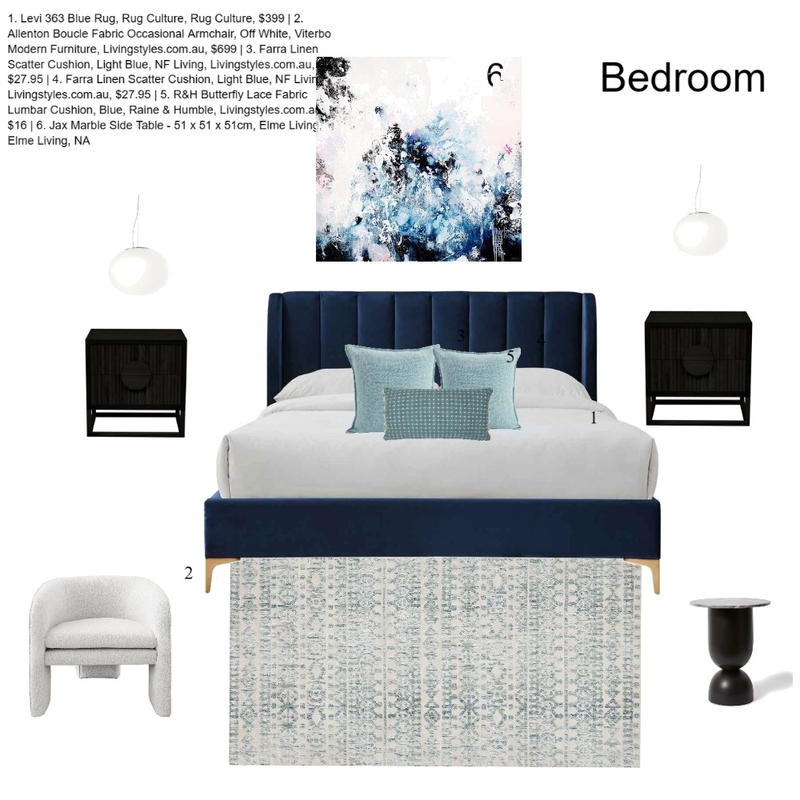 Bedroom v2 Mood Board by Efi Papasavva on Style Sourcebook