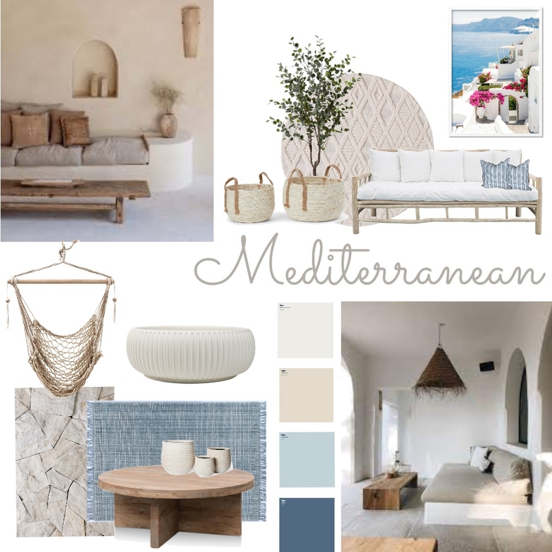 Assignment 2 Mediterranean Mood Board by NardiaJustine on Style Sourcebook