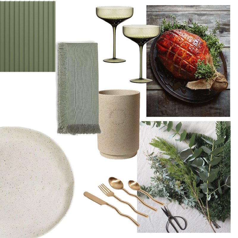 Christmas Lunch Mood Board by smub_studio on Style Sourcebook