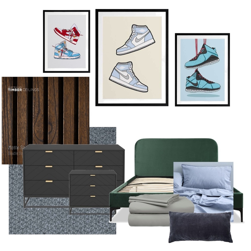 Unfinished Teenage Boy Room Mood Board by LaraFernz on Style Sourcebook