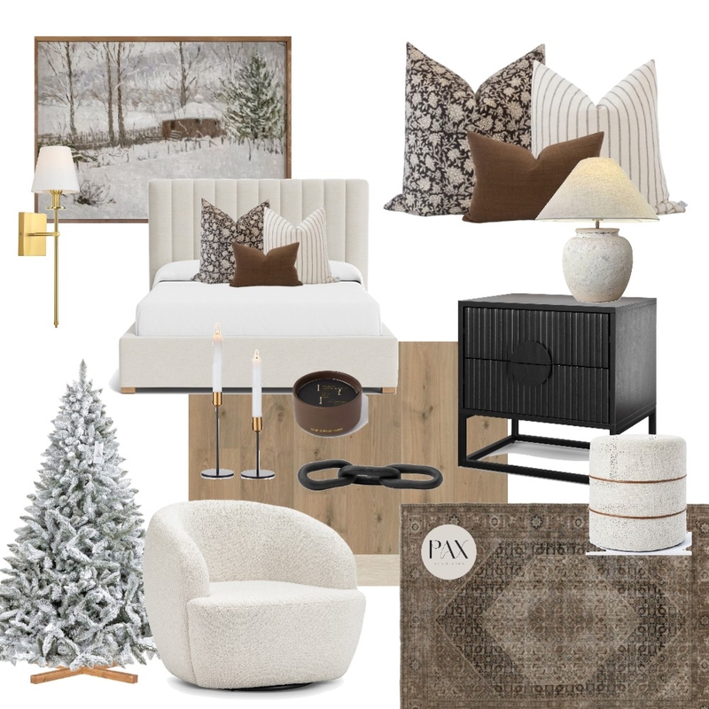 Bedroom Winter Concept Mood Board by PAX Interior Design on Style Sourcebook