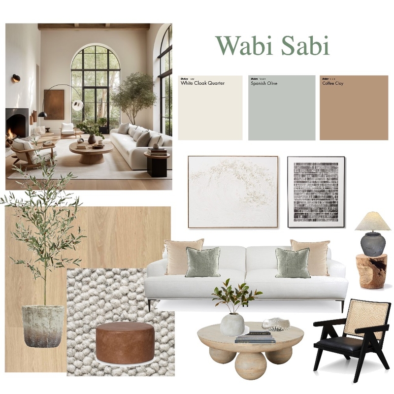 Wabi Sabi Module 3 Mood Board by marielovelavie on Style Sourcebook