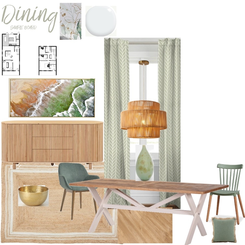 Sample board_Dining room_3_ Mood Board by manu' on Style Sourcebook