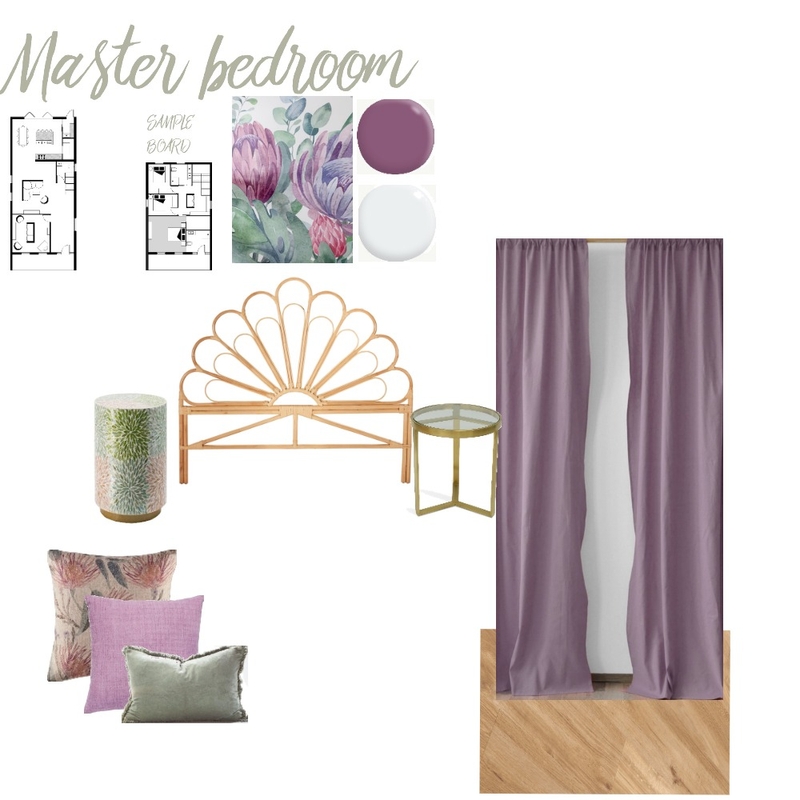Master Bedroom Sample Board_2_ Mood Board by manu' on Style Sourcebook