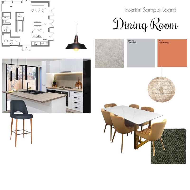 Dining-Room Mood Board by spacarro on Style Sourcebook