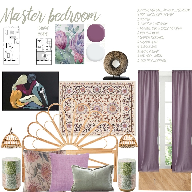 Master Bedroom Sample Board_10_wendi non mi ha risposto_ Mood Board by manu' on Style Sourcebook