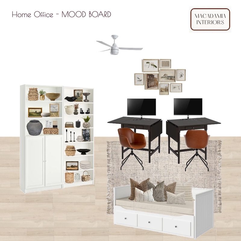 Home Office (Business Style) Mood Board by Casa Macadamia on Style Sourcebook