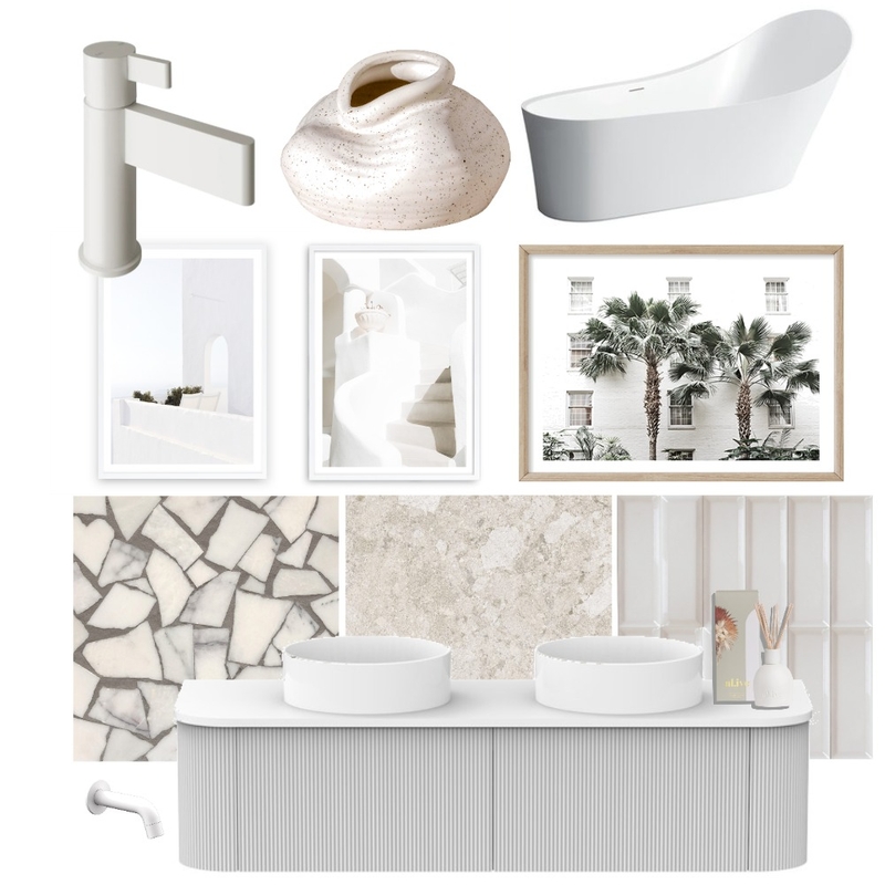 Bathroom Mood Board by Blurry Souky MJ on Style Sourcebook
