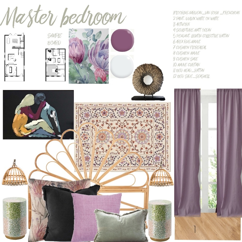 Master Bedroom Sample Board_13_011223_dopo tip wendi non mi ha risposto_ Mood Board by manu' on Style Sourcebook