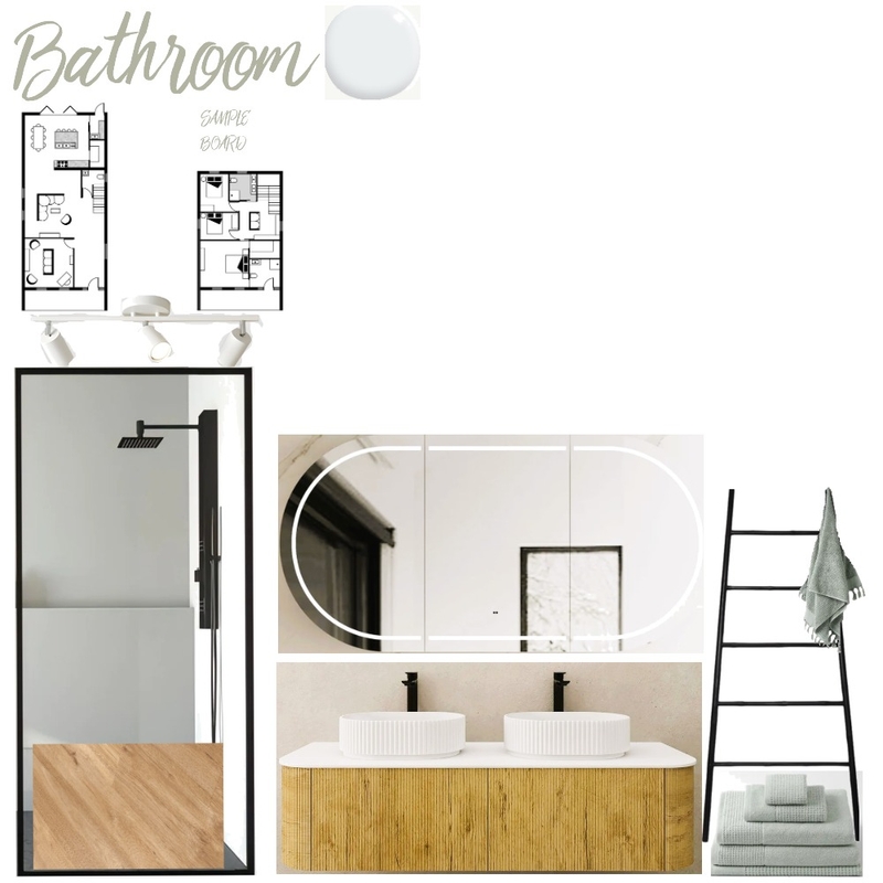 Bathroom Sample board_3 Mood Board by manu' on Style Sourcebook