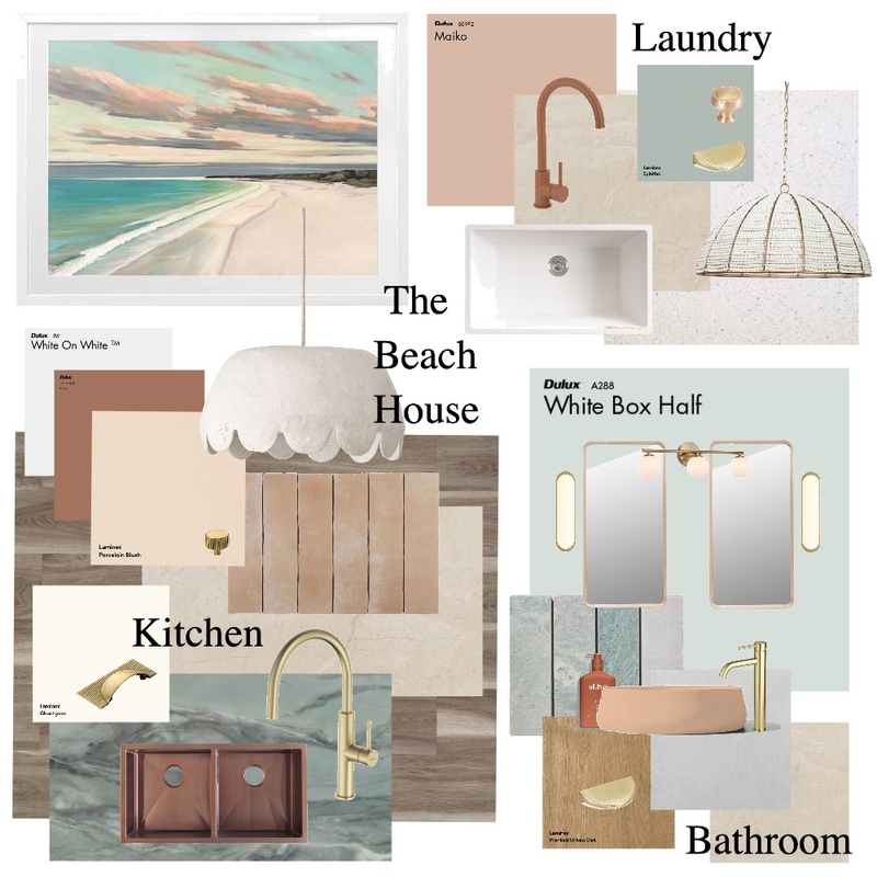 Beach House Mood Board by Katelyn Scanlan on Style Sourcebook