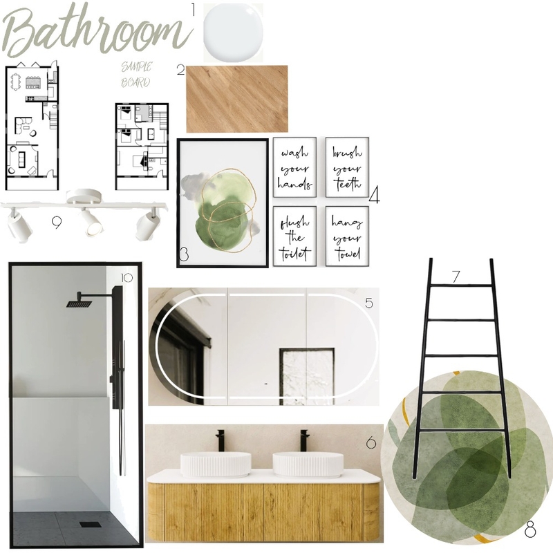 Bathroom Sample board_5 Mood Board by manu' on Style Sourcebook