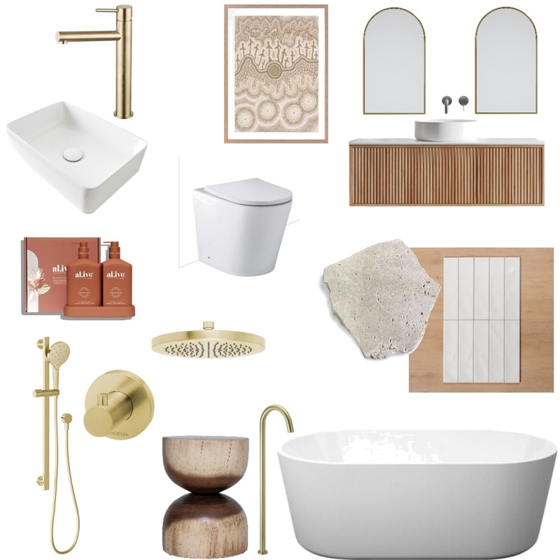 Bathroom Mood Board by janaraking on Style Sourcebook