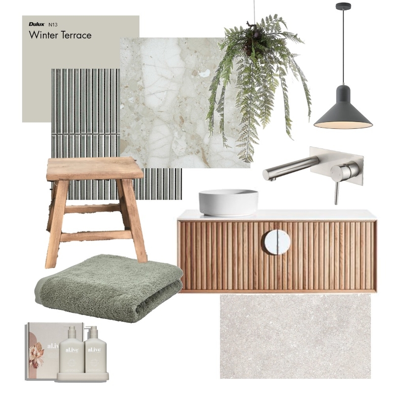 Bathroom Mood Board by Layered Interiors on Style Sourcebook