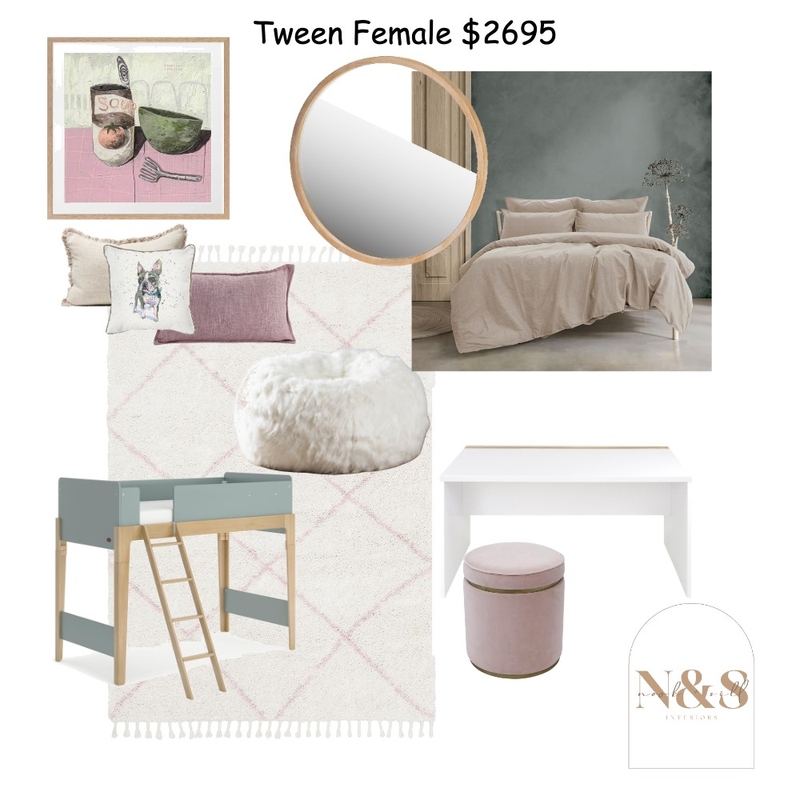 Tween Female Mood Board by Christina Gomersall on Style Sourcebook