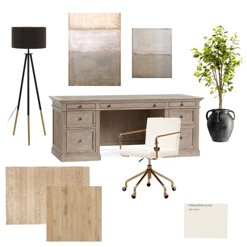 Entry/Office 1 Mood Board by JessMamone on Style Sourcebook