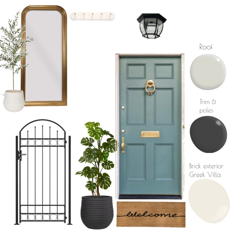 Front entry and door inspo Mood Board by Sonya Ditto on Style Sourcebook