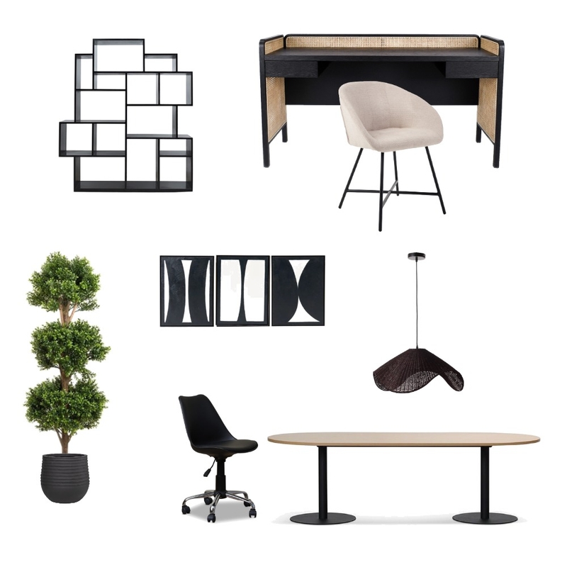 Work space Japandi Mood Board by beta.catao@hotmail.com on Style Sourcebook