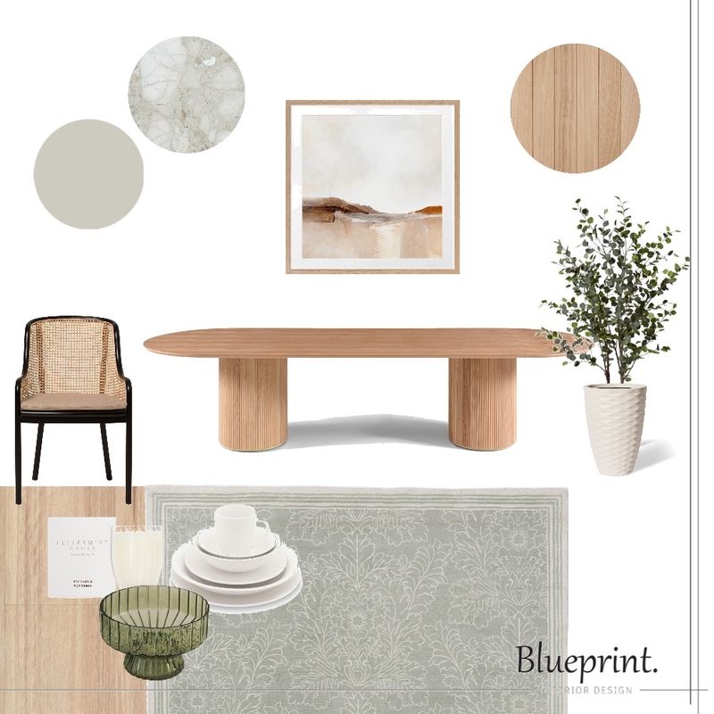 Coastal Entertaining Mood Board by Blueprint Interior Design on Style Sourcebook