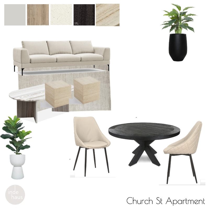 Church St Apartment - Beige Mood Board by indi haus on Style Sourcebook