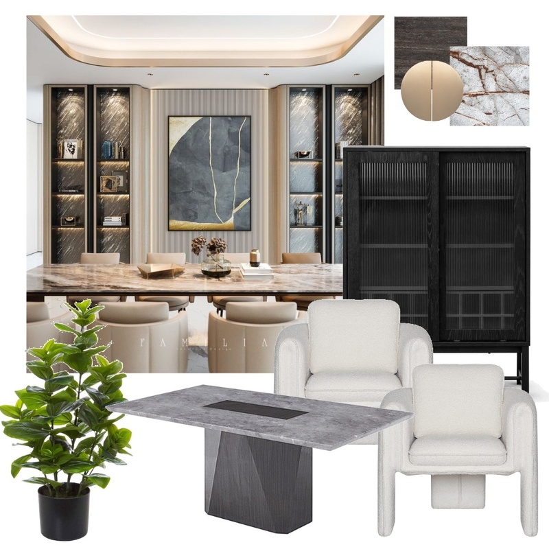 Moody dining room Mood Board by celeste on Style Sourcebook