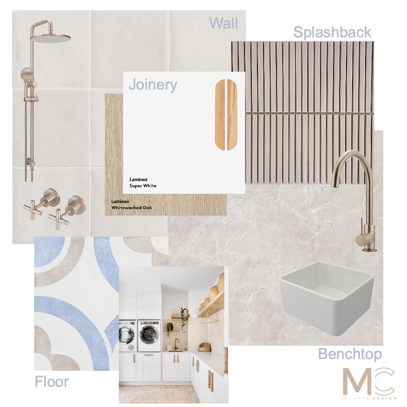 T+T Laundry Palette 2 Mood Board by MC Squared Design Studio on Style Sourcebook