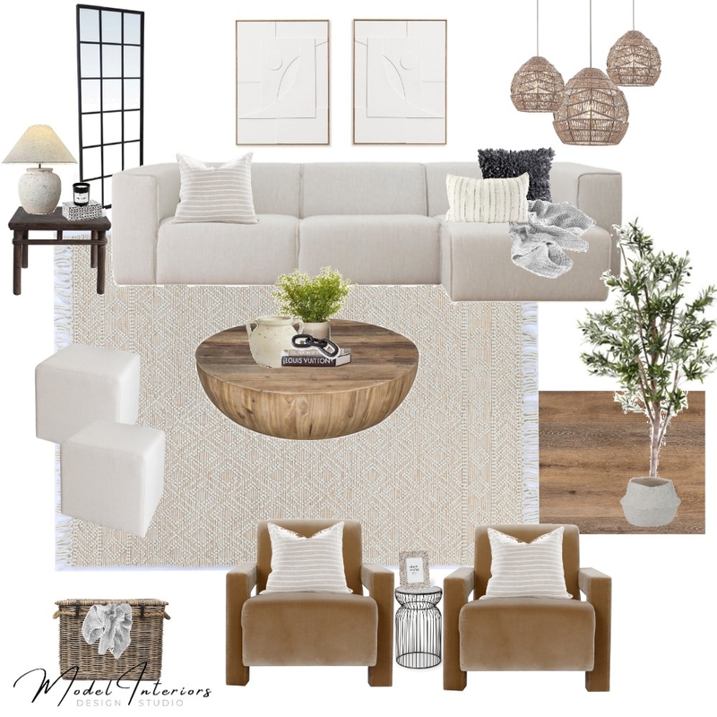 Lounge 1 Mood Board by Model Interiors on Style Sourcebook